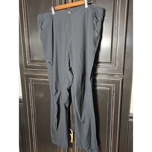 Mens 42/52 Columbia Omni Shield Water Resistant Pants, 31" Inseam, Black